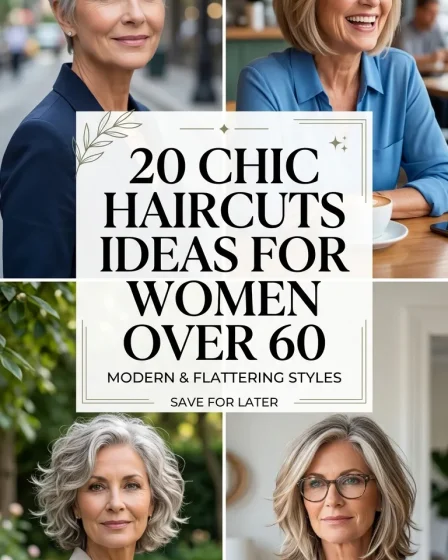 20 Chic Haircuts Ideas for Women Over 60 20 Chic Haircuts Ideas for Women Over 60