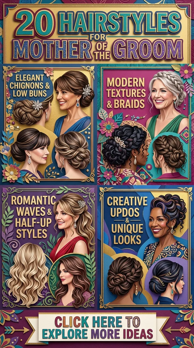 20 Hairstyles for Mother of the Groom