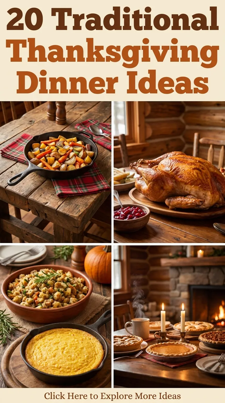 20 Traditional Thanksgiving Dinner Ideas