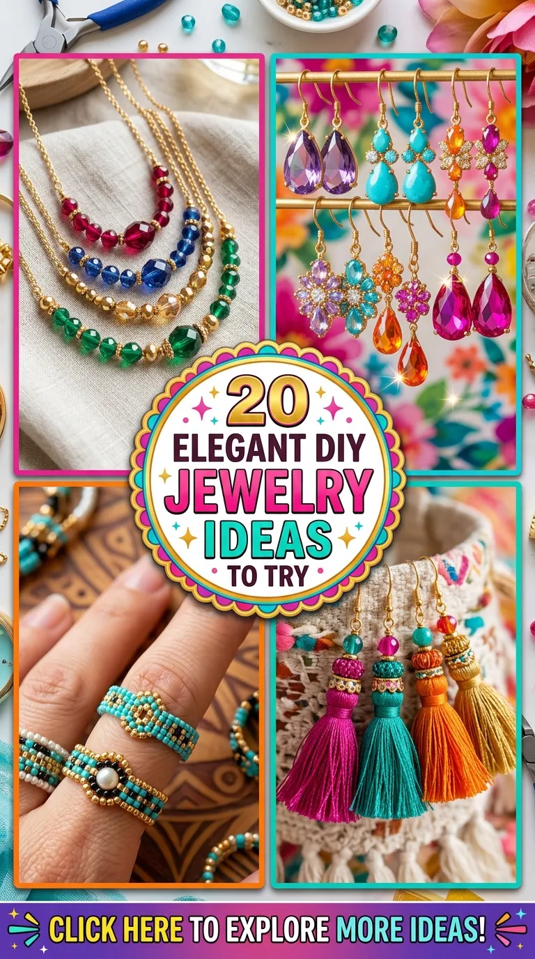 20 Elegant DIY Jewelry Ideas to Try
