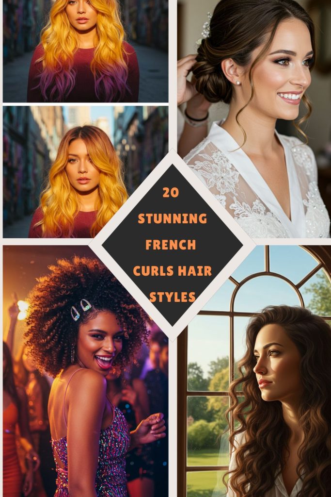 20 Stunning French Curls Hairstyles
