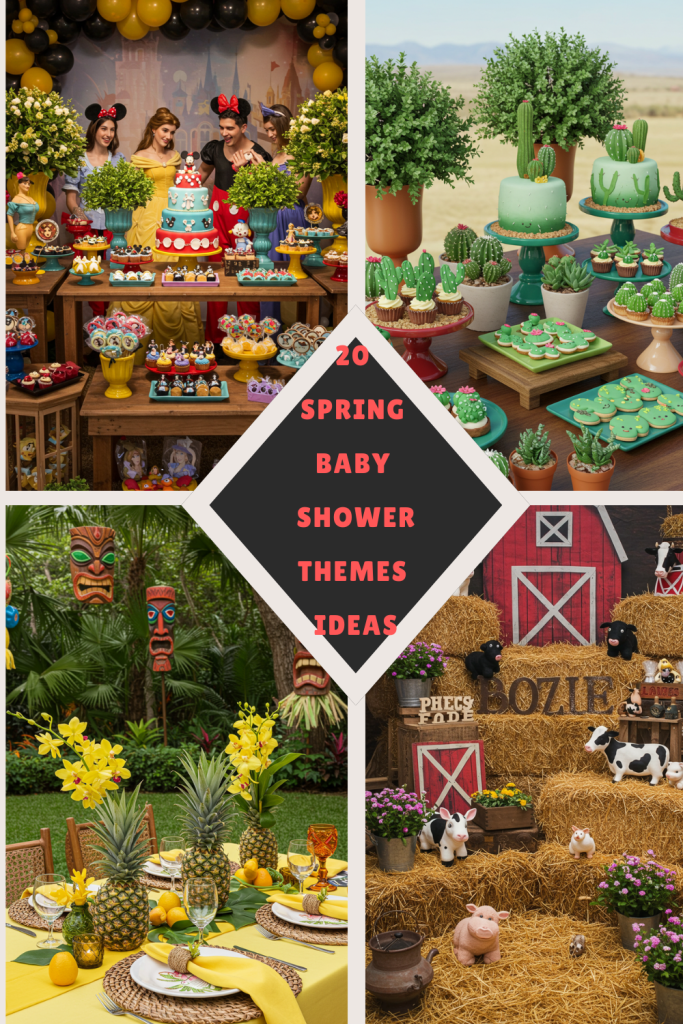 20 Spring Baby Shower Themes Ideas