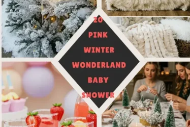 20 Pink Winter Wonderland Baby Shower Ideas