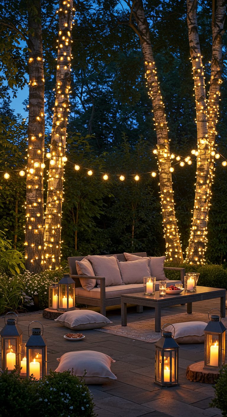 11 Unique Patio Lights String Ideas
