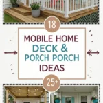 10 Mobile Home Deck & Porch Ideas