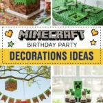 10 Minecraft Birthday Party Decorations Ideas