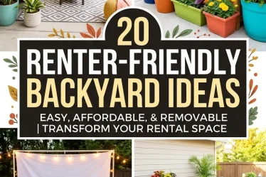 20 Renter-Friendly Backyard Ideas