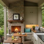 10 Amazing Covered Outdoor Kitchen Design Ideas