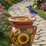 11 DIY Bird Bath Dollar Store Ideas