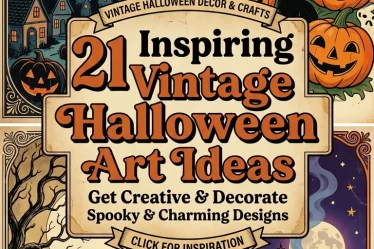 21 Inspiring Vintage Halloween Art Ideas