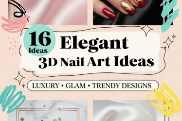 16 Elegant 3D Nail Art Ideas