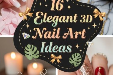 16 Elegant 3D Nail Art Ideas