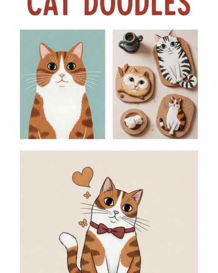 20 Inspiring Cat Doodles Couple 20 Inspiring Cat Doodles Couple