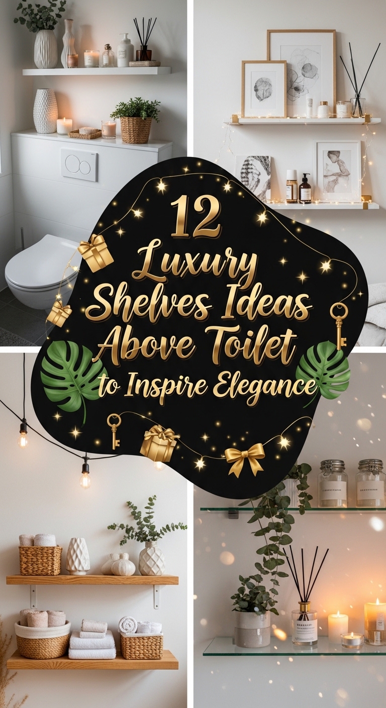12 Luxury Shelves Ideas Above Toilet to Inspire Elegance 12 Luxury Shelves Ideas Above Toilet to Inspire Elegance