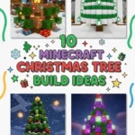 10 Minecraft Christmas Tree Build Ideas
