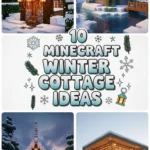 10 Minecraft Winter Cottage Ideas