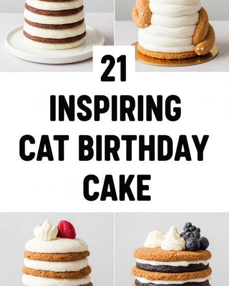 21 Inspiring Cat Birthday Cake 21 Inspiring Cat Birthday Cake