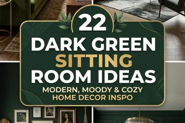 22 Dark Green Sitting Room Ideas