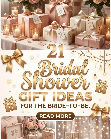 21 Bridal Shower Gift Ideas For The Bride-To-Be