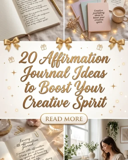 20 Affirmation Journal Ideas to Boost Your Creative Spirit 20 Affirmation Journal Ideas to Boost Your Creative Spirit