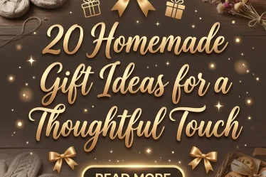 20 Homemade Gift Ideas for a Thoughtful Touch