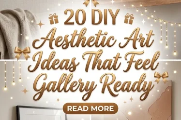 20 DIY Aesthetic Art Ideas That Feel Gallery Ready