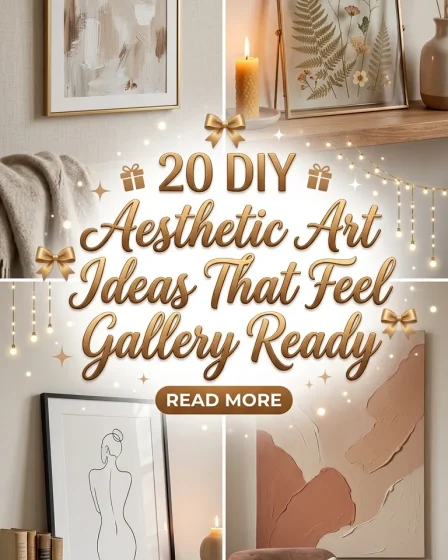 20 DIY Aesthetic Art Ideas That Feel Gallery Ready 20 DIY Aesthetic Art Ideas That Feel Gallery Ready