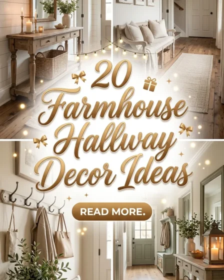 20 Farmhouse Hallway Decor Ideas 20 Farmhouse Hallway Decor Ideas