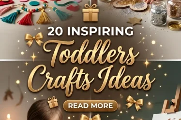 20 Inspiring Toddlers Crafts Ideas