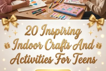 20 Inspiring Indoor Crafts And Activities For Teens
