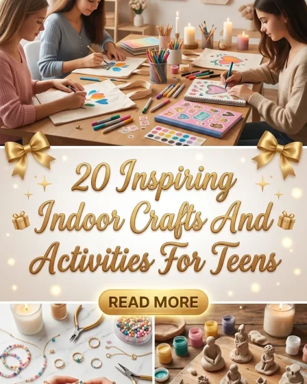 20 Inspiring Indoor Crafts And Activities For Teens 20 Inspiring Indoor Crafts And Activities For Teens