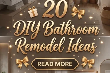20 DIY Bathroom Remodel Ideas