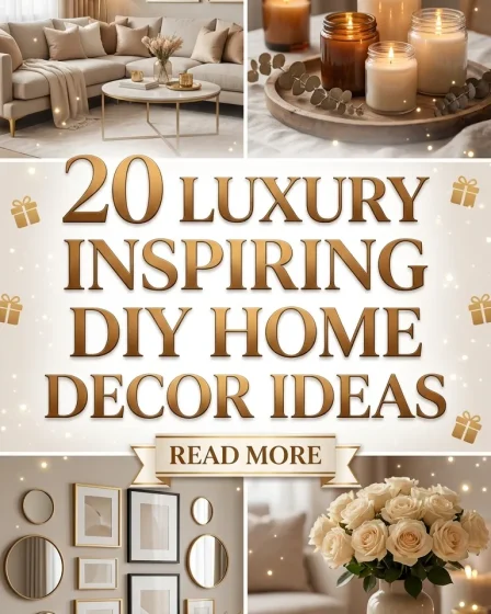 20 luxury Inspiring Diy Home Decor Ideas