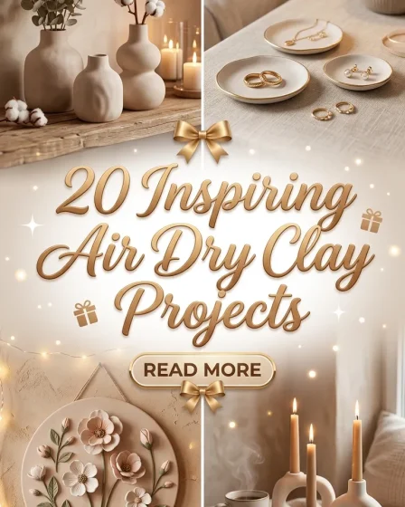 20 Inspiring Air Dry Clay Projects 20 Inspiring Air Dry Clay Projects