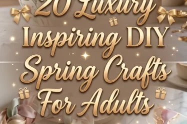 20 Luxury Inspiring DIY Spring Crafts For Adults