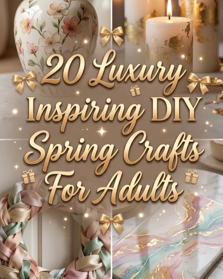 20 Luxury Inspiring DIY Spring Crafts For Adults 20 Luxury Inspiring DIY Spring Crafts For Adults