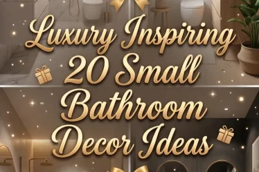 Luxury Inspiring 20 Small Bathroom Decor Ideas