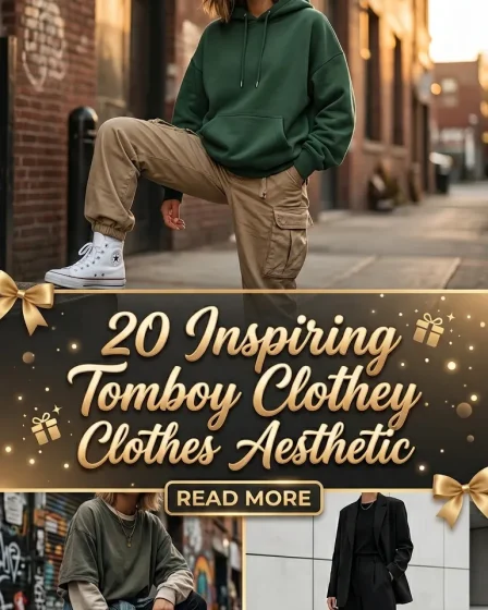 20 Inspiring Tomboy Clothes Aesthetic
