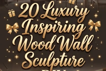 20 Luxury Inspiring Wood Wall Sculpture DIY