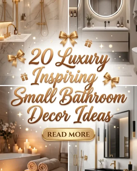 20 Luxury Inspiring Small Bathroom Decor Ideas 20 Luxury Inspiring Small Bathroom Decor Ideas