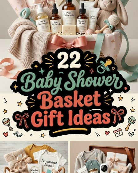 22 Baby Shower Basket Gift Ideas