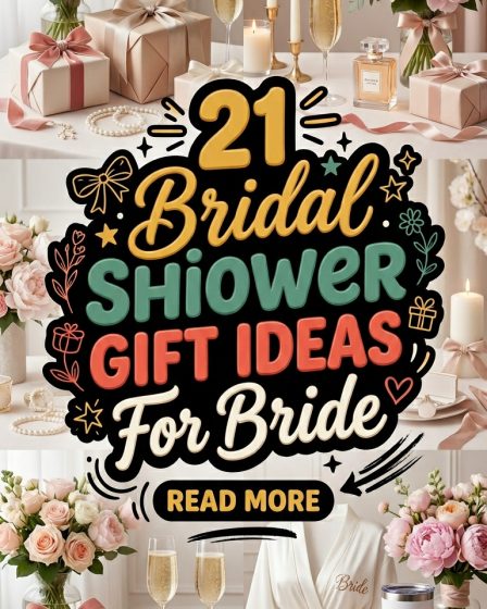 21 Bridal Shower Gift Ideas For Bride