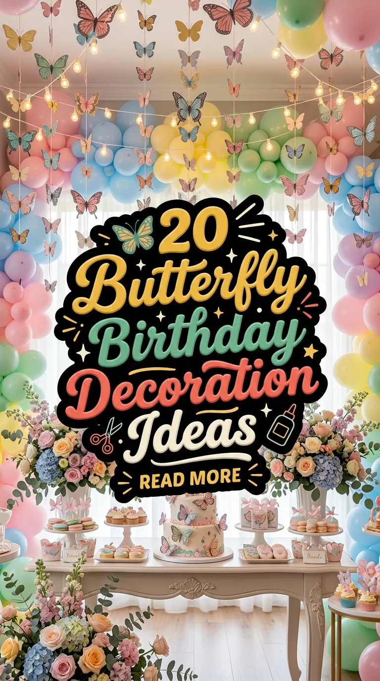 20 Modern Birthday Party Decoration Ideas