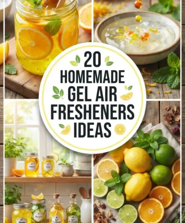 20 Homemade Gel Air Fresheners Ideas
