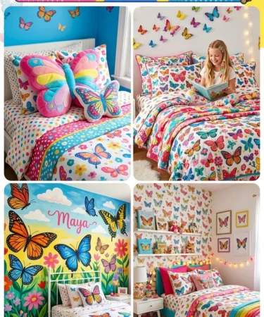 20 Butterfly Theme Bedroom Ideas for Girls