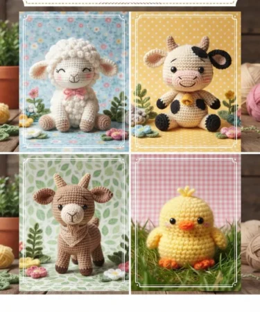 20 Crochet Farm Animals Ideas