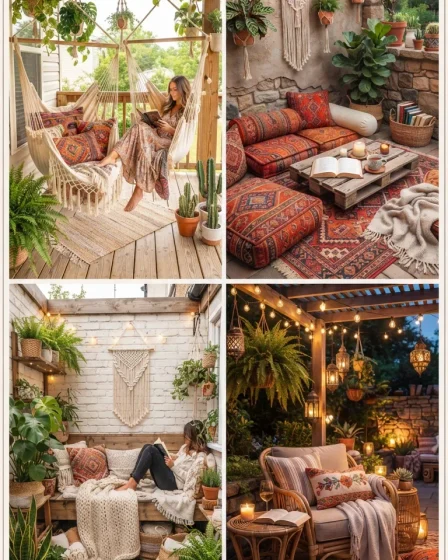 20 Boho Patio Reading Nook Ideas 20 Boho Patio Reading Nook Ideas