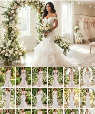 20 Mermaid Wedding Dresses Ideas