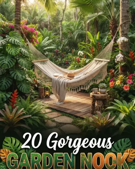 20 Gorgious Garden Nook Ideas